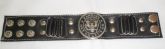 Braceletes de Couro com logos de Bandas