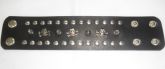Braceletes de Couro com logos de Bandas