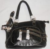 Bolsa Preta de caveira